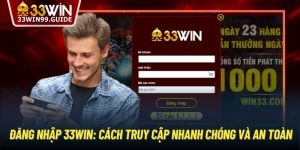 Đăng Nhập 33Win: Cách Truy Cập Nhanh Chóng Và An Toàn