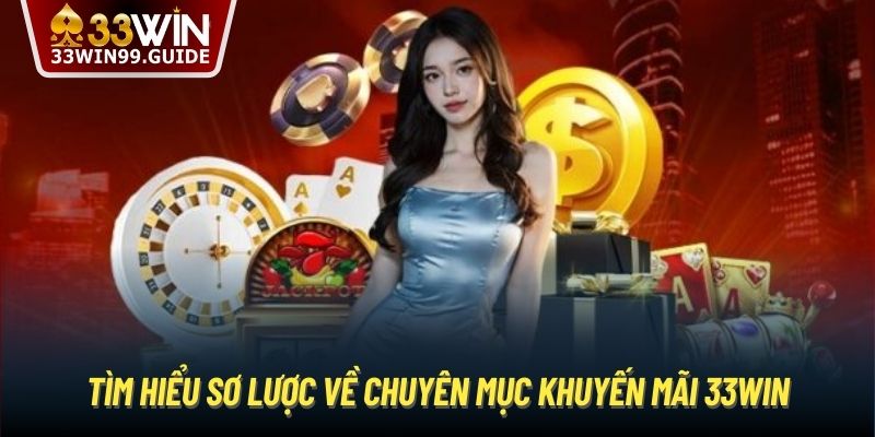 Tìm hiểu sơ lược về chuyên mục khuyến mãi 33Win